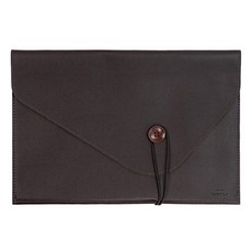 WINIZ 復古鈕扣平板電腦皮革保護套 WZFLP, 1個, 深棕色(WZFLP109-DB10)