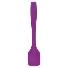 코지테이블 국산 실리콘 요거트 미니스푼 15cm, 1개, 퍼플