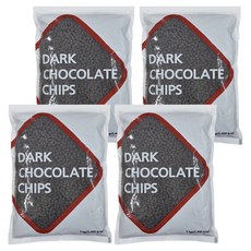 SKY 다크초코칩, 1kg, 4개