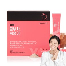 Vitamin Village 康普茶隨身包 桃子口味, 5g, 90條, 1盒