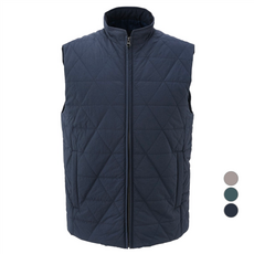 INDIAN 男士鑽石絎縫鋪棉背心 MIVQC5F8361