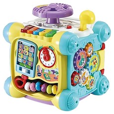 vtech 偉易達 6合1方向盤探索學習寶盒, 混合顏色, 1組