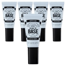 투쿨포스쿨 아트클래스 블랑 드 메이크업 베이스 30ml, 1호 클리어 블루, 5개