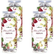 티스페이스 과일믹스티, 25g, 25개입, 4개