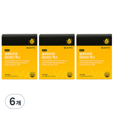 비타민마을 글루타치온 1500 비타민C 맥스 콜라겐, 120g, 6개