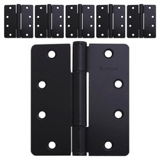 房門用 4英吋 3關節鉸鏈 黑色 4035, 6個