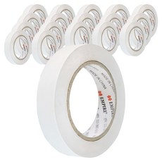 엠파이어 양면테이프 24mm x 30m, 화이트 반투명, 18개