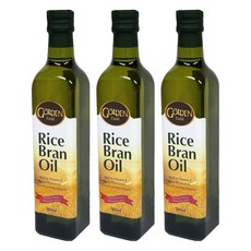 GoldenField 玄米油, 500ml, 3EA