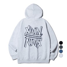 ALVINCLO 男女通用 街頭 寬鬆連帽T恤 AVH758