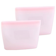 Le made Fresh 三重鎖定矽膠保鮮夾鏈袋, 1入, 2個, 小(S)