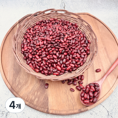 뜰안애 국내산 적강낭콩, 300g, 4개
