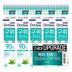 2080 닥터크리닉 구취 치약 투, 140g, 30개