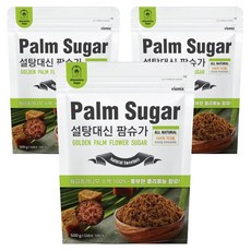 설탕 대신 팜 슈가, 500g, 3개