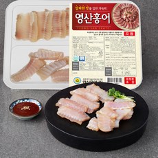 품질인증 영산 국산 홍어 100g + 초고추장 20g, 1세트