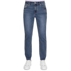 GUESS 男款彈性牛仔褲/男款牛仔褲/修身直筒版型/錐形版型