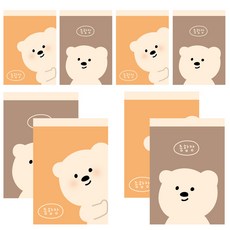 ARTMORE 문곰 撕取式綜合練習本 50張, 混合顏色, 8個