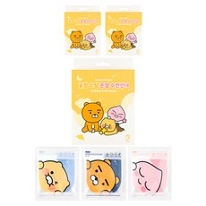Kakao Friends美夢系列蒸氣眼罩 3包入, 3組