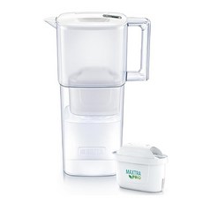 BRITA 台灣公司貨 Liquelli 日系簡約濾水壺, 白色, 1個, 2.2L
