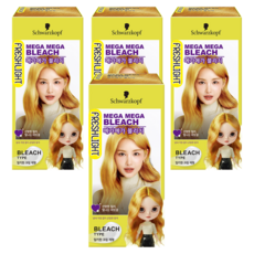 FRESHLIGHT 富麗絲 漂色染髮劑 Mega Mega Bleach, 130ml, 4個
