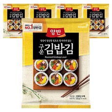 Dongwon 東遠 兩班 烤飯捲海苔, 22g, 5個