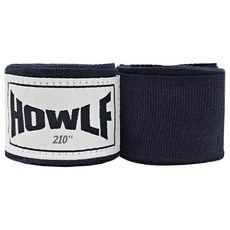 HOWLF Select 拳擊護手繃帶 雙手穿戴組, 海軍藍, 1套