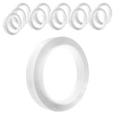 Natural Park 魔力星星凝膠超強力雙面膠帶 1mm x 15mm x 3m 4入 + 1mm x 15mm x 3m, 透明, 3套