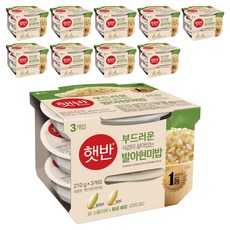 햇반 발아현미밥, 210g, 30개