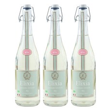 Elixia 有機檸檬汽水玫瑰 750ml, 3個