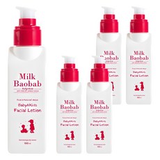 비오클라쎄 밀크바오밥 베이비&키즈 페이셜 로션, 100ml, 5개