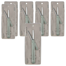 KOKUYO 國譽 ME 攜帶型剪刀, 薄荷, 6支