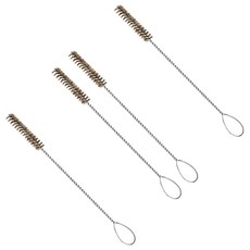 World Clean 豬鬃圓形瓶刷 20Φ, 4個, 混合顏色