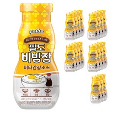 팔도 비빔장 버터간장맛, 200g, 20개
