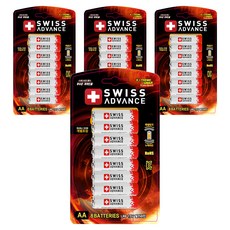 Swiss Advance AA 電池, 8入, 4個