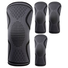 라이프플러스 고급 보온 무릎 밴드 블랙 7096, 4개