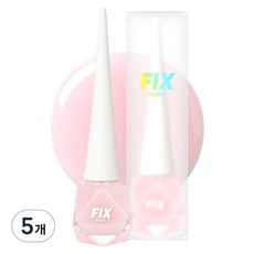 픽스서울 케라 베이스코트, 핑크, 8ml, 5개
