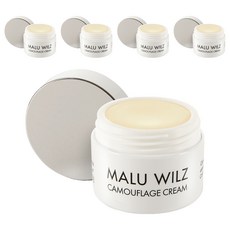MALU WILZ Camouflage遮瑕霜 6g, 01 Lemon Beige, 5罐
