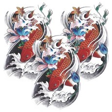 PARTY COSTUME 紋身貼紙 127 x 199 mm, JT026, 3個