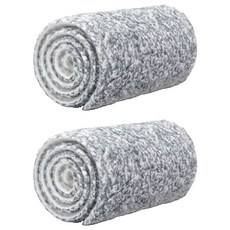 BOOMJOY 鋁製寬型60超細纖維平板拖把補充墊 E6-PR, 2個