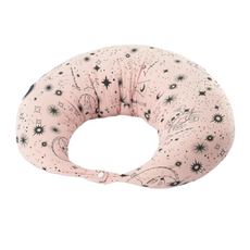 KU.KU Duckbill 酷咕鴨 PLUS 涼感授乳月亮枕 - 孕婦哺乳助眠枕, 舒柔透氣, 氣質粉