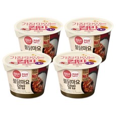 CJ Hetbahn 即食碗裝火辣雞美乃滋蓋飯, 219g, 4入