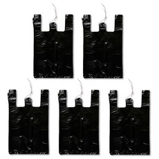 anidoll 手提塑膠袋 黑色, 12L, 500入