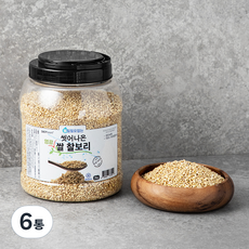 대구농산 씻어나온 국산 영광 쌀찰보리, 2kg, 6통