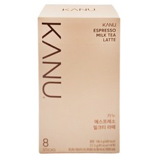 KANU 紅茶拿鐵咖啡, 17.3g, 8包, 1盒