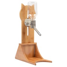 寵物飲水架, 木色, 1個