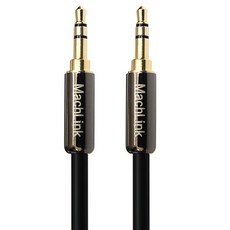 마하링크 3.5mm 3극 스테레오 AUX 고급형 오디오 케이블, ML-STH400(40M), 혼합색상, 1개