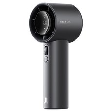 지수라이프 BLDC LED 미니 휴대용 무선 선풍기, Handheld Fan Pro1 S, 다크그레이