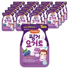아이배냇 핑거 요거트, 블루베리, 20g, 20개
