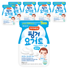 아이배냇 핑거 요거트, 플레인, 20g, 6개