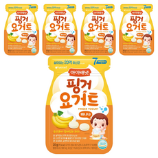 아이배냇 핑거 요거트, 바나나, 20g, 5개