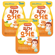 아이배냇 핑거 요거트, 바나나, 20g, 3개